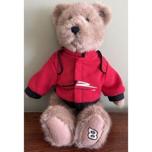 Vintage Dale Earnhardt Jr. #8 Boyds Bear Plush 14" #919246 NASCAR  EUC